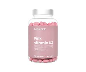BeastPink Pink Vitamin D3 2000 IU 120 cps