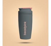BeastPink Thermo Mug thermos con cannuccia colore Grey 500 ml