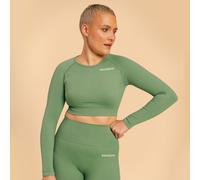 BeastPink Women‘s Hyper CropTop Olivine M