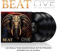 BEAT - LIVE - 3LP VINILE PREORDINE DAL 26 SETTEMBRE KING CRIMSON TOOL STEVE VAI