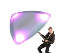 Beat Picks - 4x4cmBeatpicks Light | Plettri per chitarra, colori abbaglianti di plettri per chitarra, LED automatico per migliorare le prestazioni sul palco, musica presente