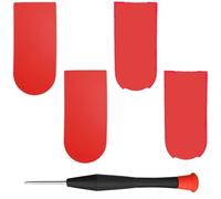 Beat Solo Pro Slider Covers uguali alle coperture laterali di serie, accessori di ricambio compatibili con cuffie Beats by Dre Solo Pro/Model A1881 (rosso)