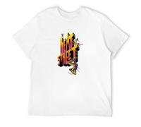 Beat Street Break Dance Hip Hop Men's T-Shirt Unisex White Cotton Print Tee Shirts M