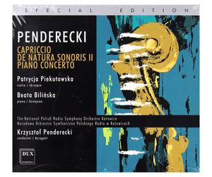 Beata BiliLska Capriccio, De Natura Sonoris Ii (CD) Album