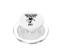 beata è la persona che si è guadagnata l'amore di una capra PopSockets PopGrip per MagSafe