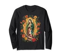 Beata Madonna di Guadalupe, Vergine Maria, Vergine di Guadalupe Maglia a Manica