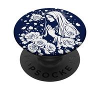 Beata Madre Maria Madre di Gesù Rose Nostra Signora Cattolica PopSockets PopGrip Adesivo