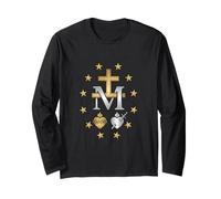 Beata Madre Mariana Simbolo Cattolico Maglia a Manica
