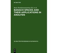 Beata Randrianant Banach Spaces and their Applications in An (Copertina rigida)