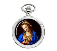 Beata Vergine Maria Full Hunter Orologio da Tasca