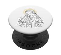 Beata Vergine Maria PopSockets PopGrip Adesivo