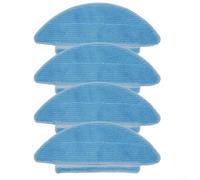 Beatanug Panno in microfibra lavabile per robot aspirapolvere Lubluelu, accessori per la pulizia riutilizzabili, robusti stracci grigi per peli di animali domestici e fuoriuscite, confezione da 4 (4