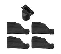 Beatanug Sacchetto raccoglipolvere per troncatrice 255, copertura antipolvere con cerniera e supporto per filo, sacchetto di plastica facile da trasportare per segatrice in alluminio, confezione da 4