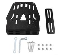 Beatanug Staffa per bagagliaio posteriore per Yadi per Emma E-Bike Heavy Duty Tail Rack Storage Shelf Robusta costruzione bianca 29 x 22 cm (Nero)