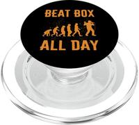 Beatbox All Day Music Old School Microfono rap Beatboxer PopSockets PopGrip per MagSafe
