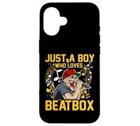 Beatbox Music Old School Microfono rap Beatboxer Custodia per iPhone 16