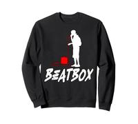 Beatbox Music Old School Microfono Rap Beatboxer Felpa