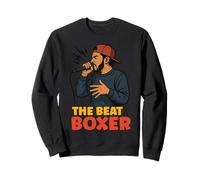 Beatbox Music Old School Microfono Rap Beatboxer Felpa