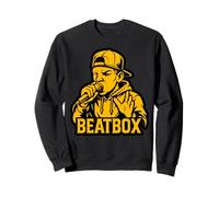 Beatbox Music Old School Microfono Rap Beatboxer Felpa
