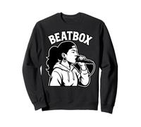 Beatbox Music Old School Microfono Rap Beatboxer Felpa