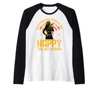 Beatbox Music Old School Microfono Rap Beatboxer Maglia con Maniche Raglan