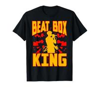 Beatbox Music Old School Microfono Rap Beatboxer Maglietta