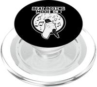 Beatboxing Modalità su Musica Old School Rap Microfono Beatboxer PopSockets PopGrip per MagSafe
