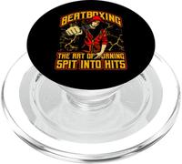 Beatboxing Musica Old School Rap Microfono Beatboxer PopSockets PopGrip per MagSafe