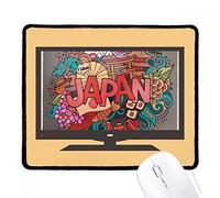 beatChong Amo Il Modello del Giappone in Asia Cultura Computer Mouse Pad Antiscivolo in Gomma Mousepad Gioco Ufficio