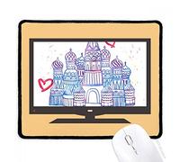 beatChong Amo il mouse Cattedrale Russia Computer antiscivolo di Mosca San Basilio gomma Mousepad gioco Ufficio