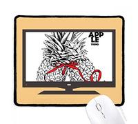 beatChong Ananas Coppia Trend di Frutta Tropicale Computer Mouse Pad Antiscivolo in Gomma Mousepad Gioco Ufficio