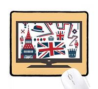 beatChong Big Ben Ballon Soldato UK Landmark Computer Mouse Pad Antiscivolo in Gomma Mousepad Gioco Ufficio