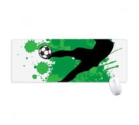 beatChong Calcio di rigore Calcio Calcio Sport antisdrucciolevole del Mousepad Grande Gioco Esteso ufficio Bordi titched Mat regalo Computer