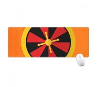 beatChong Casino Giradischi Element Illustrazione Antisdrucciolevoli Mousepad Grande Gioco Esteso Ufficio Bordi Mat Regalo Computer titched