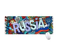 beatChong Casino Russia Inverno Fisarmonica Illustrazione Antisdrucciolevoli Mousepad Grande Gioco Esteso Ufficio Bordi titched Mat Regalo Computer