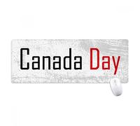 beatChong Celebrate Canada Day Benedizione Antisdrucciolevoli Mousepad Grande Gioco Esteso Ufficio Bordi Mat Regalo Computer titched