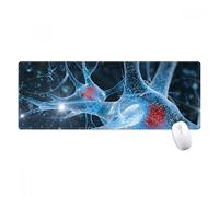 beatChong Cellula Cervello Immagine Dettagli del modello antisdrucciolevoli Mousepad Grande Gioco Esteso ufficio Bordi titched Mat regalo Computer