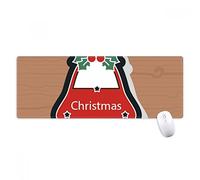 beatChong Christmas Bells Christmas Cartoon Icon antisdrucciolevoli Mousepad Grande Gioco Esteso ufficio Bordi titched Mat regalo Computer
