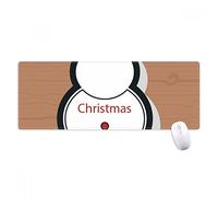 beatChong Christmas Snowman Christmas Icon antisdrucciolevoli Mousepad Grande Gioco Esteso ufficio Bordi titched Mat regalo Computer