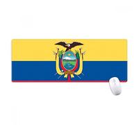 beatChong Ecuador National Flag America meridionale Paese antisdrucciolevoli Mousepad Grande Gioco Esteso ufficio Bordi Mat regalo Computer titched