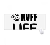 beatChong English Quota design Ruff Vita antisdrucciolevoli Mousepad Grande Gioco Esteso ufficio Bordi Mat regalo Computer titched