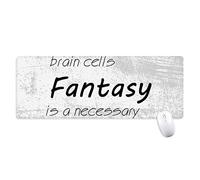 beatChong Fantasy è l'ingrediente nella Vita Citazione Antisdrucciolevoli Mousepad Grande Gioco Esteso Ufficio Bordi titched Computer Mat Regalo