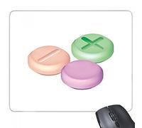 beatChong Gomma Mousepad Gioco Ufficio Mouse Pad Regalo Pillola di Salute Prodotti per la Cura del Modello Antiscivolo