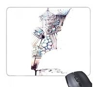 beatChong Gomma Mousepad Mouse Game Pad Regalo barocca Architettura Acquarello Pittura rettangolo Antiscivolo