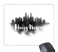 beatChong Gomma Mousepad Mouse Game Pad Regalo di Hong Kong China Ink Città rettangolo Antiscivolo