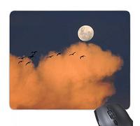 beatChong Gomma Mousepad Mouse Game Pad Regalo Luna Dark Night nubi rettangolo Antiscivolo