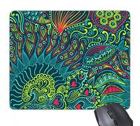 beatChong Gomma Mousepad Mouse Game Pad Regalo Ocean Foreign Lands Biologia rettangolo Antiscivolo