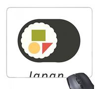 beatChong Gomma Mousepad Mouse Game Pad Regalo Tradizionale Giapponese Locale Maki Sushi rettangolo Antiscivolo