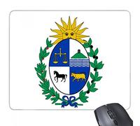 beatChong Gomma Mousepad Mouse Game Pad Regalo Uruguay Sud America Nazionale Emblem rettangolo Antiscivolo