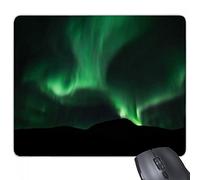 beatChong Gomma Mousepad Mouse Game Pad Regalo Verde Night Sky Rettangolo Antiscivolo
